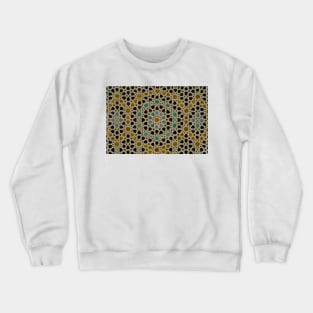 Morocco Islamic tile pattern 3 Crewneck Sweatshirt